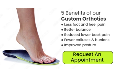 Top 5 Benefits of Custom Orthotics